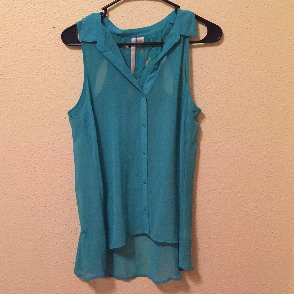 Long tank top size small